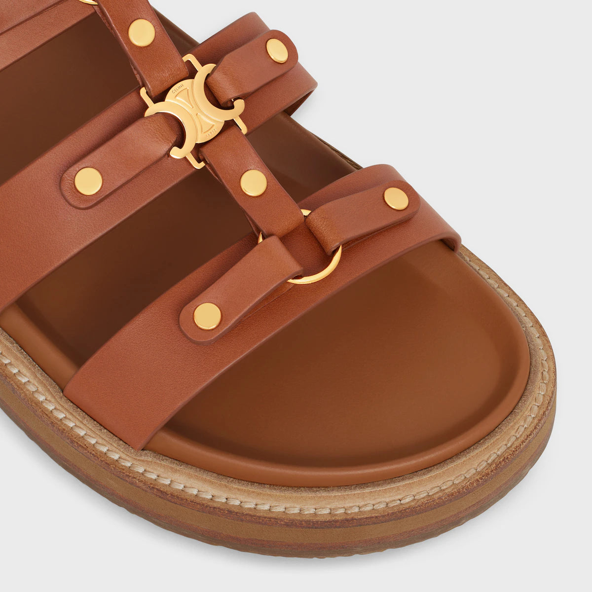 CELINE - TIPPI MULE EN CUIR DE VEAU
